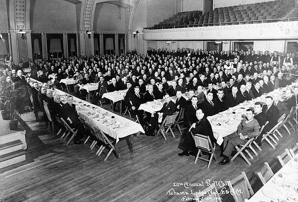 Tehama No.3 20th Annual Roll Call Dinner Feb 19 1940