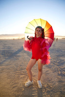 Anna Brewer at  Burning Man 2015
