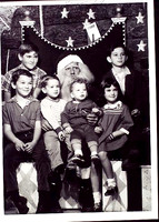 Santa 1964 McIntyre kids
