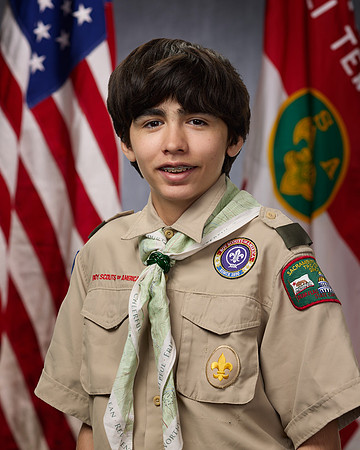 John Becerra Flaming Arrow-294 w flags