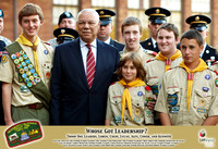 T1 Colin Powell w-Scouts 19x13 poster Master adj