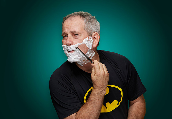 Tip#7- Get a clean shave the morning of your portrait