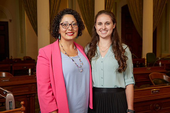 Assemblywoman Christina Garcia and Interns 211 2