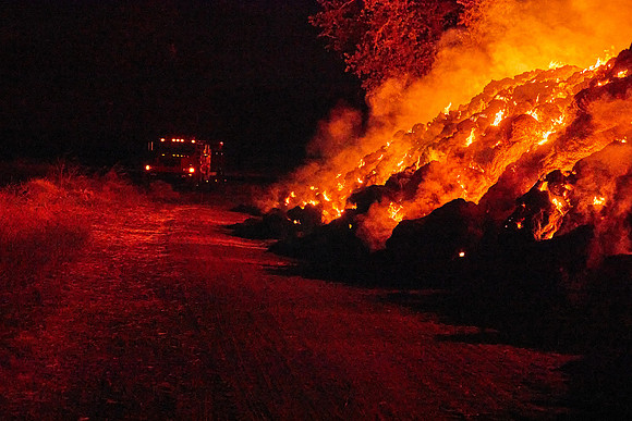Fire on Liberty Road 122 PSBO