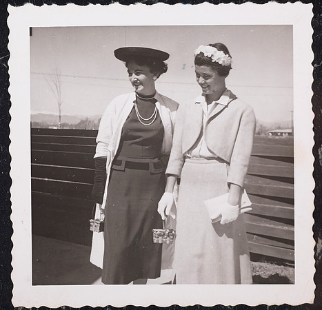 Brenda & Diana Sunday best