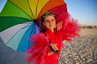 Anna Brewer at  Burning Man 2005