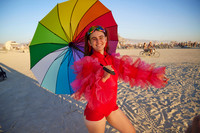 Anna Brewer at  Burning Man 2014