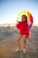 Anna Brewer at  Burning Man 2016