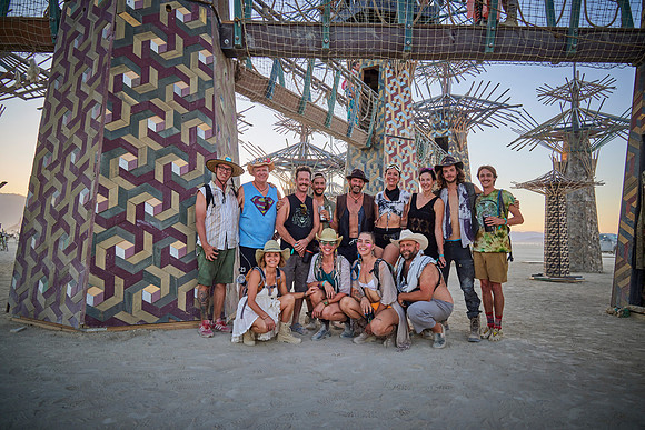 Paradisium Group Photo Burning Man 2022  0214