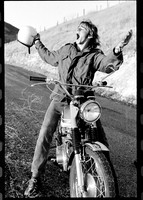 Ayer HS 1972 27 Jon Cummins on my 350