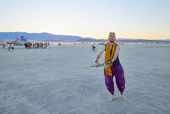 A-Lad-In-Burning Man 3001