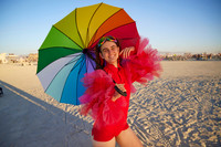 Anna Brewer at  Burning Man 2010