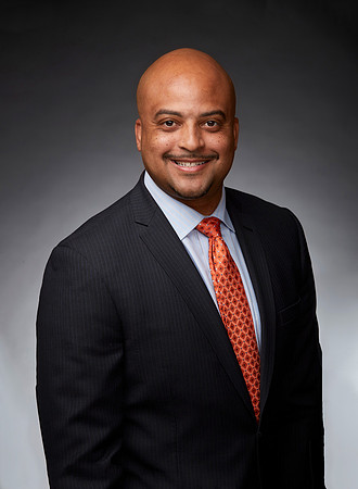 Business Headshot of the Consumes River College President shot by Gerry McIntyre Photography