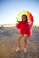 Anna Brewer at  Burning Man 2017