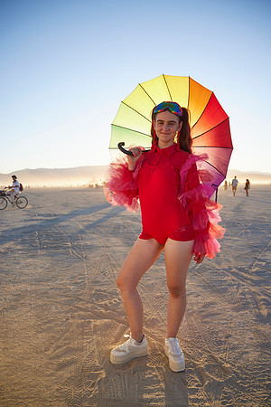 Anna Brewer at  Burning Man 2017