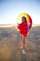 Anna Brewer at  Burning Man 2018